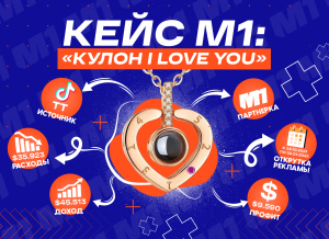 Кейс: Кулон I LOVE YOU с Tiktok — чистыми 9.590$ за три месяца