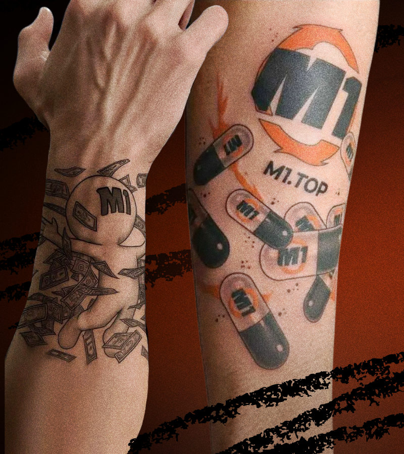 В M1 сделали ставку на “НА-ВСЕ-ГДА” и набили татуху Иванову