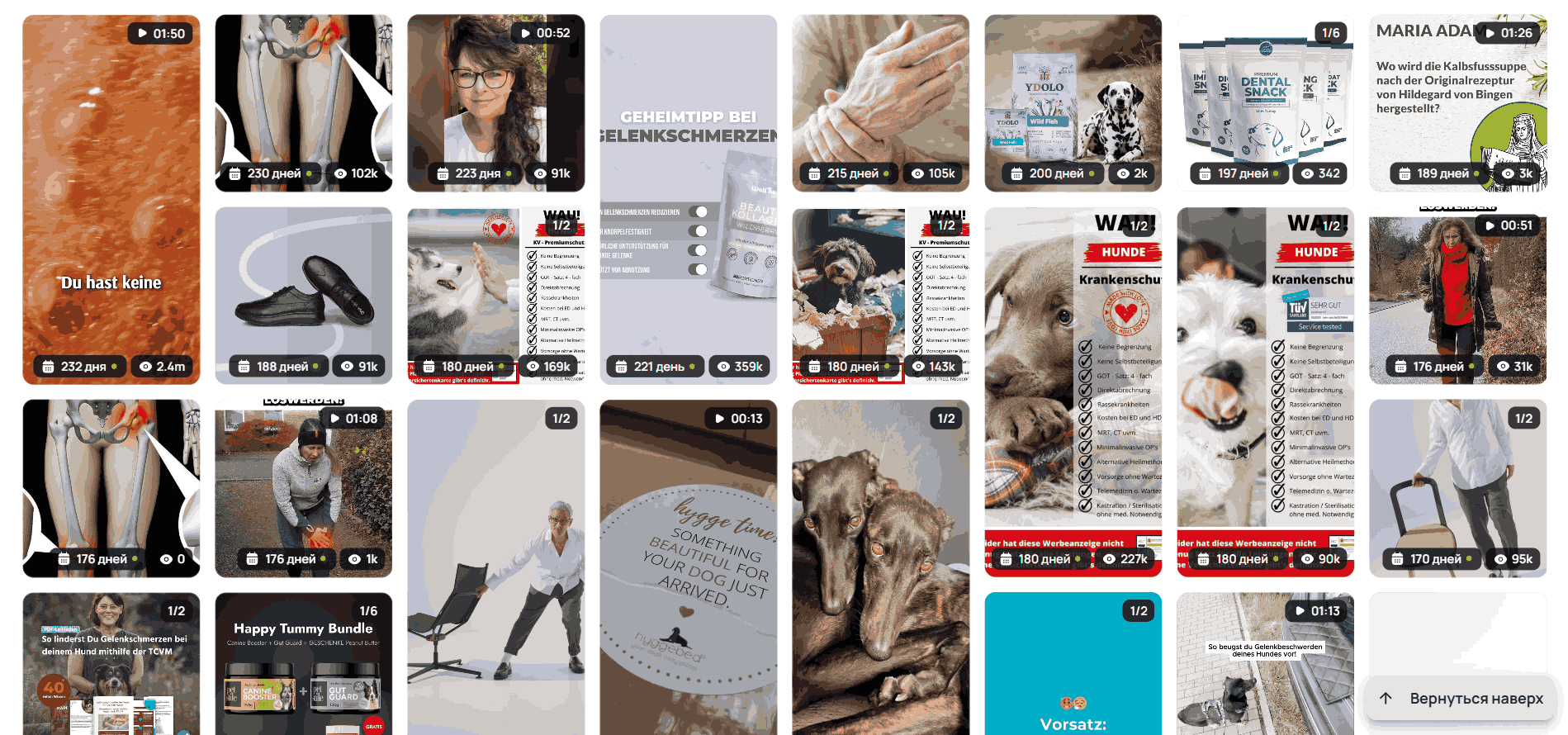 Как искать креативы под нутра-офферы M1 в EU. Разбираемся на примере Tyver