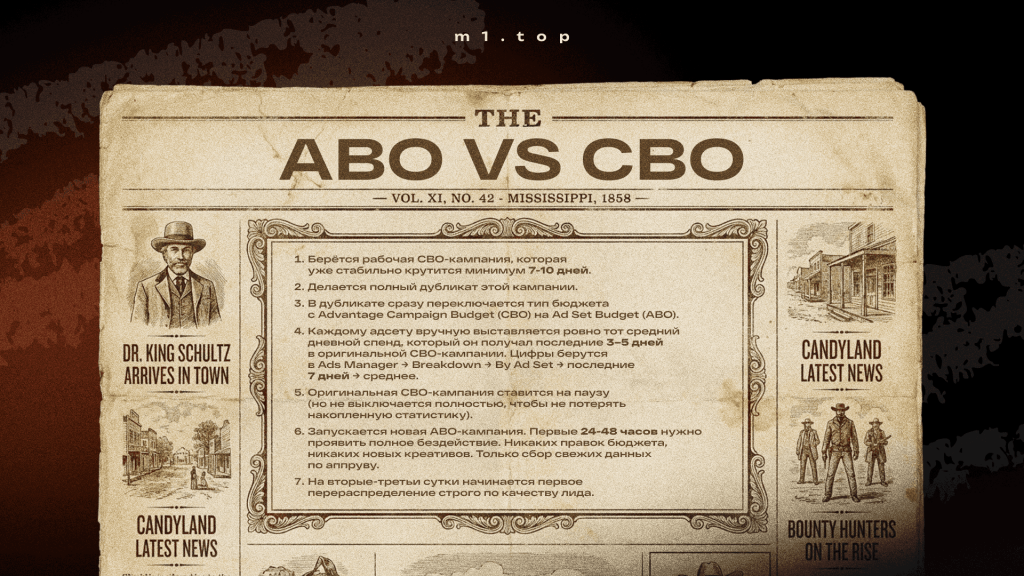 CBO vs ABO в 2025: когда ручное управление бюджетами дает +20% ROI на масштабе